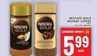 Food Basics Nescafé gold instant coffee offer