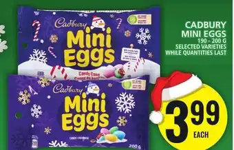 Food Basics Cadbury mini eggs offer