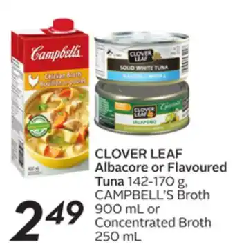 Sobeys Albacore or flavoured tuna offer