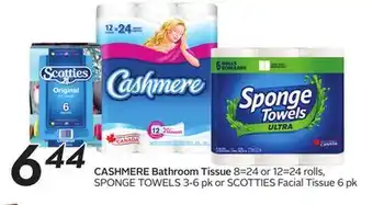 Sobeys Bathroom tissue offer