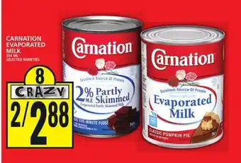 Food Basics Carnation evaporated milk offer