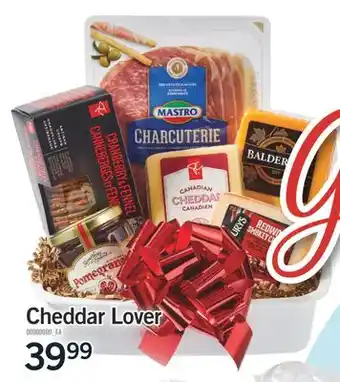 Fortinos Cheddar lover offer