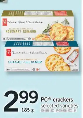 Fortinos Pc crackers, 185 g offer