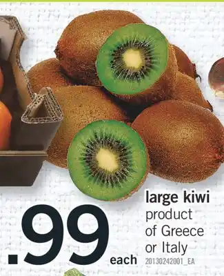Fortinos Large kiwi offer