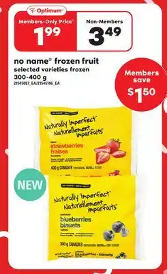 Independent Grocer No name frozen fruit, 300-400 g offer