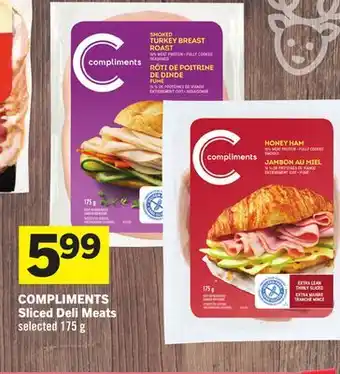 Foodland Compliments sliced deli meats selected 175 g offer