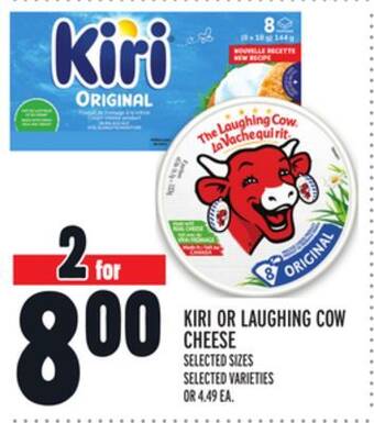 Metro Kiri or laughing cow cheese offer