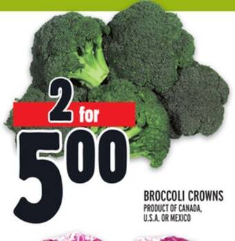 Metro Broccoli crowns offer