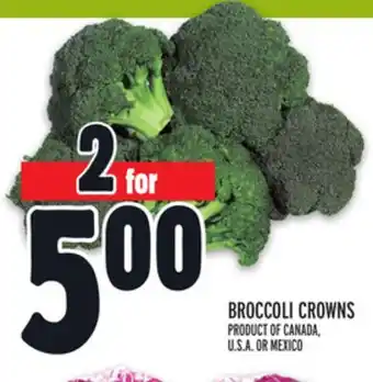 Metro Broccoli crowns offer