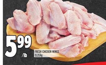 Metro Fresh chicken wings offer