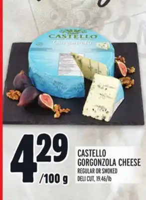 Metro Castello gorgonzola cheese offer