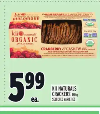 Metro Kii naturals crackers offer