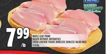 Metro Maple leaf prime raised without antibiotics offer