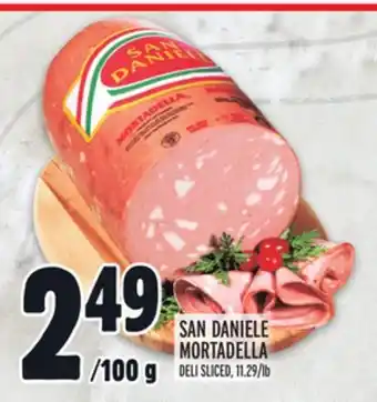 Metro San daniele mortadella offer