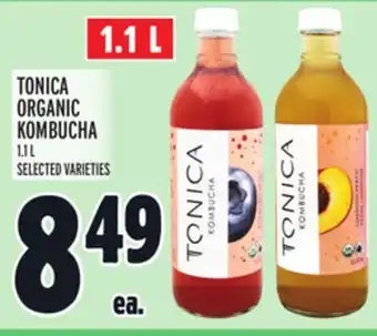 Metro Tonica organic kombucha offer