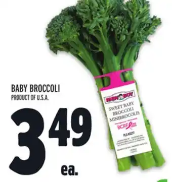 Metro Baby broccoli offer