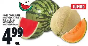 Metro Jumbo cantaloupes offer