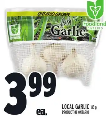 Metro Local garlic offer
