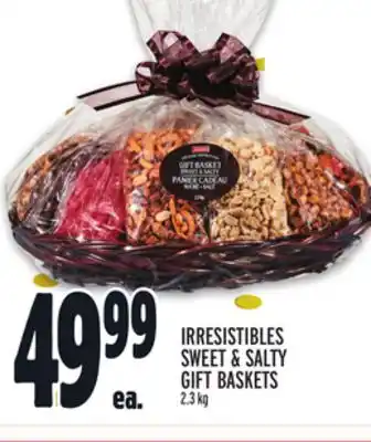 Metro Irresistibles sweet & salty gift baskets offer