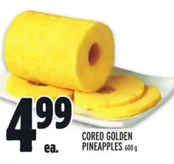Metro Cored golden pineapples offer