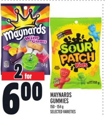 Metro Maynards gummies offer