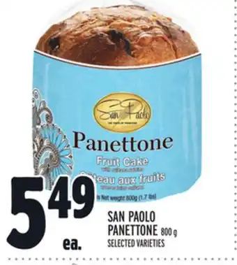 Metro San paolo panettone offer