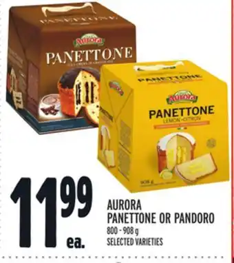 Metro Aurora panettone or pandoro offer