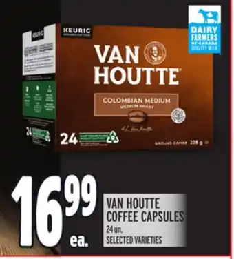 Metro Van houtte coffee capsules offer
