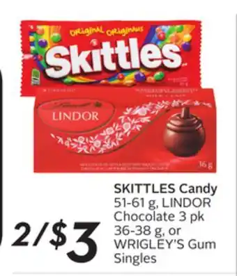 Sobeys Skittles candy offer