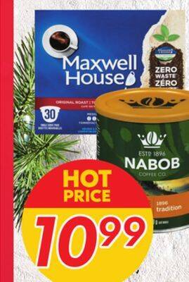 Sobeys Nabob or melitta ground coffee offer