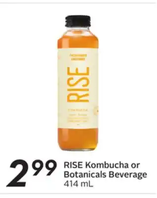Sobeys Kombucha or botanicals beverage offer