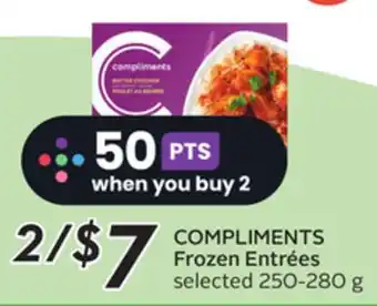 Sobeys Frozen entrées offer
