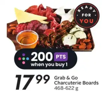 Sobeys Grab & go charcuterie boards offer