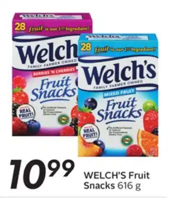 Sobeys Welch's fruit snacks offer