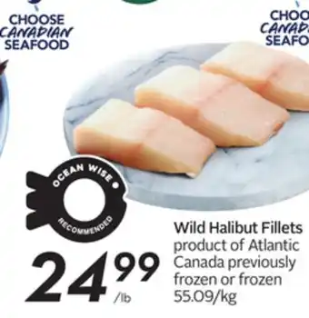 Sobeys Wild halibut fillets offer