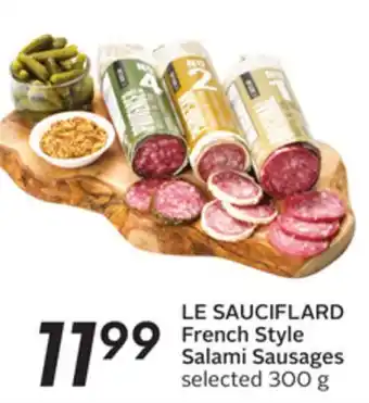 Sobeys French style salami sausages offer