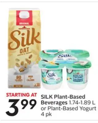 Sobeys Plant-based beverages offer