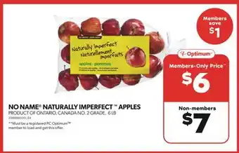 Real Canadian Superstore No name naturally imperfect apples, 6 lb offer