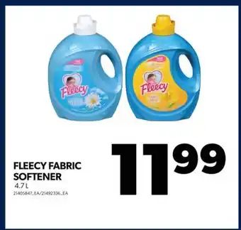 Real Canadian Superstore Fleecy fabric softener, 4.7 l offer