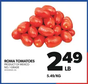 Real Canadian Superstore Roma tomatoes offer