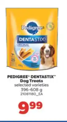 Real Canadian Superstore Pedigree dentastix dog treats, 396-608 g offer