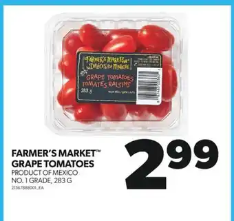 Real Canadian Superstore Farmer's market grape tomatoes, 283 g offer