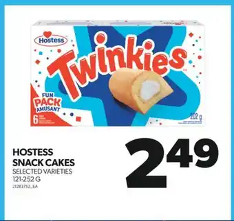 Real Canadian Superstore Hostess snack cakes, 121-252 g offer