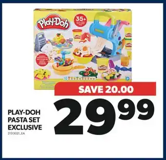Real Canadian Superstore Play-doh pasta set exclusive offer
