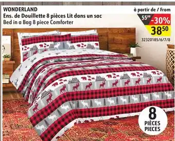 Sushi Shop Bed in a bag 8 piece comforter offer