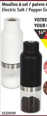 Sushi Shop Electric salt / pepper grinder mill offer