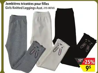 Sushi Shop Girls knitted leggings asst offer