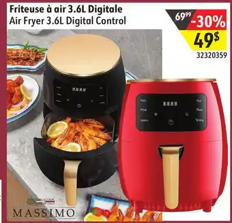 Sushi Shop Massimo air fryer 3.6l digital control offer