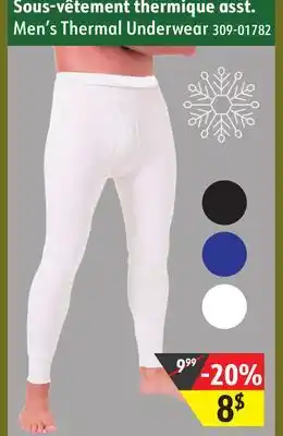 Sushi Shop Men's thermal underwear offer