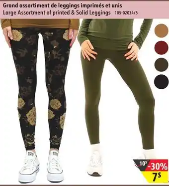 Sushi Shop Large assortment of printed & solid leggings offer